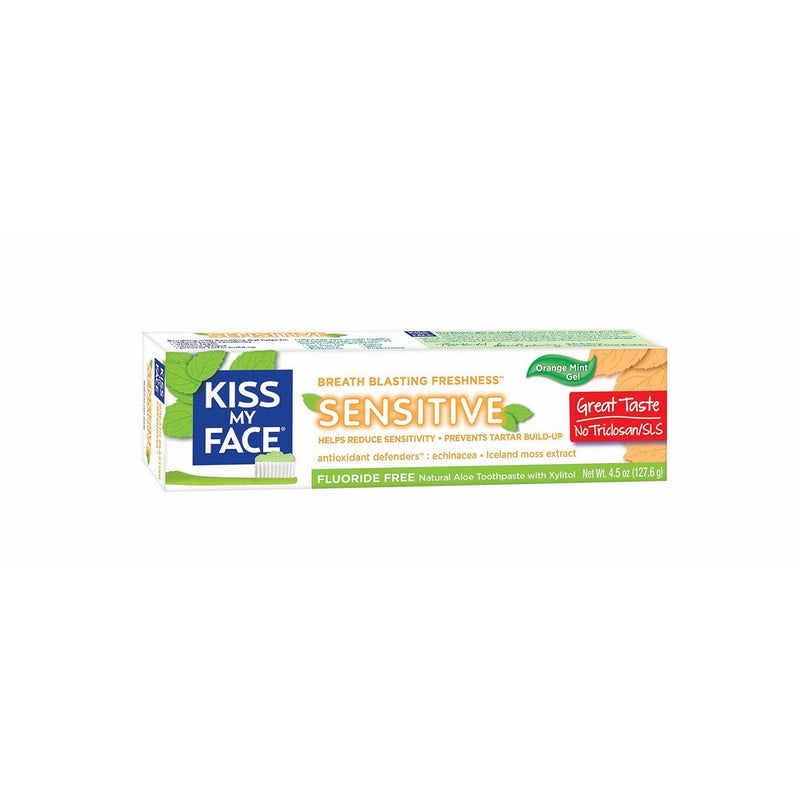 Kiss My Face Fluoride Free Sensitive Toothpaste 4.5 oz