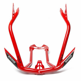 Skinz Protective Gear Front Aluminum Bumper - Red/White NXPFB200-RD