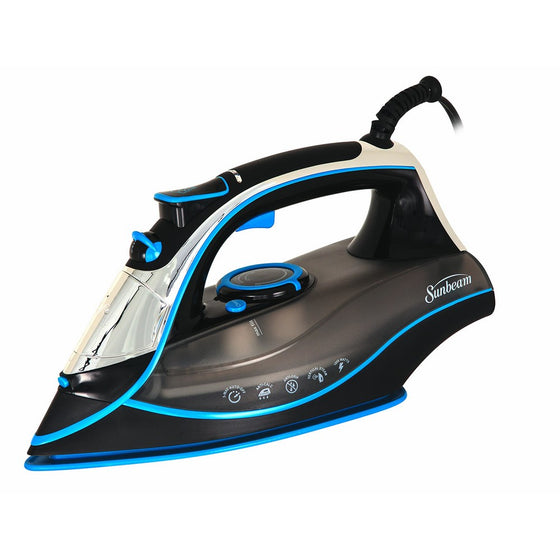 Sunbeam AERO Ceramic Soleplate Iron with Dimpling and Channeling Technology, 1600W