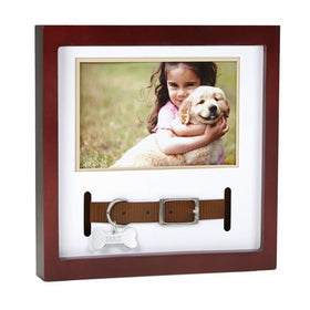 Pearhead Dog or Cat Pet Keepsake or Memorial, Espresso