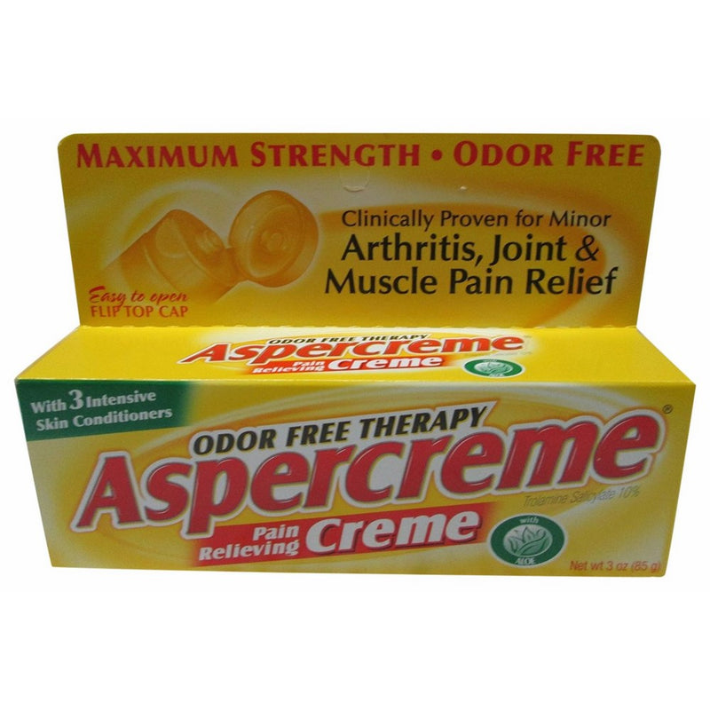 Aspercreme Maximum Strength Pain Relieving Creme, 3 Count