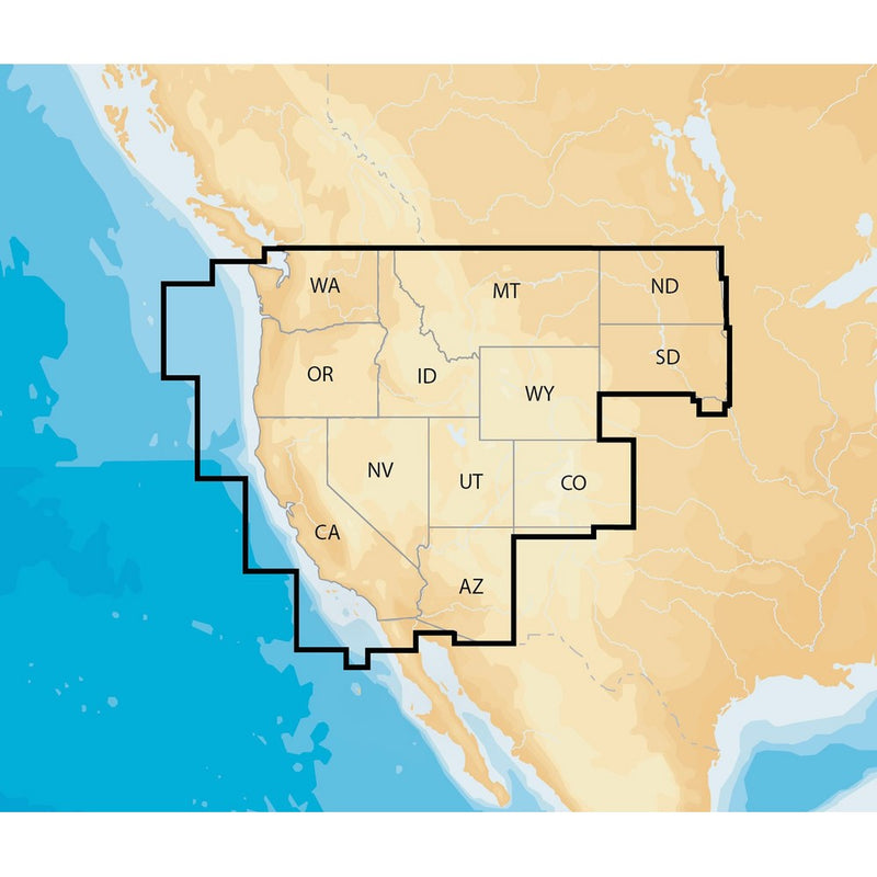 Navionics Plus Regions West Marine and Lake Charts on SD/MSD