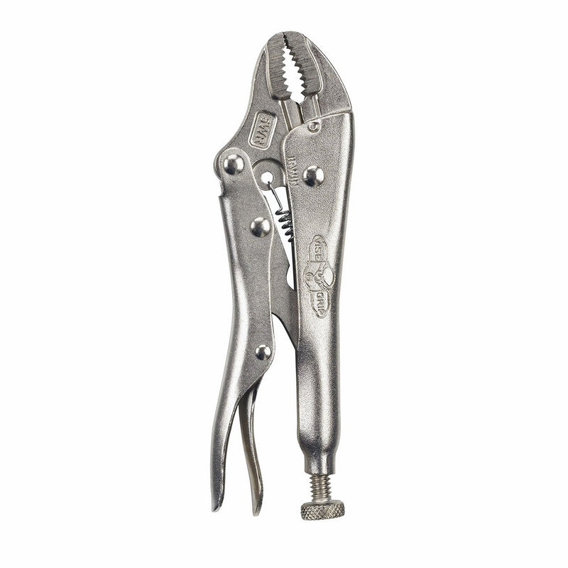 Irwin 5WR-3 Vise Grip 1-1/8-Inch Jaw Capacity 5-Inch Curved Jaw Locking Plier with Wire Cutter