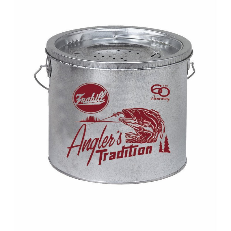 Frabill Galvanized Floating Bucket (2-Piece), 8-Quart