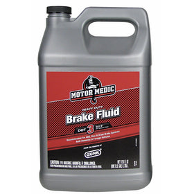 Niteo Motor Medic M4434 DOT 3 Heavy Duty Brake Fluid - 1 Gallon