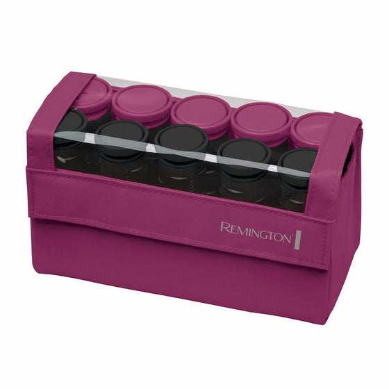 Remington H1015 Compact Ceramic Worldwide Voltage Hair Setter, Hair Rollers, 1-1 ¼ Inch, Pink