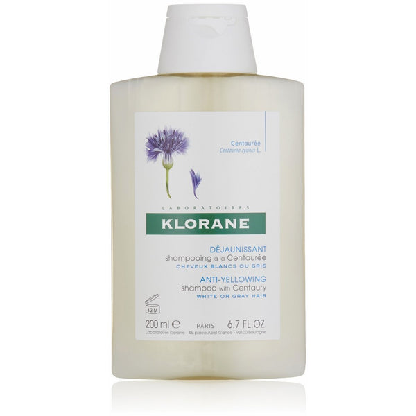 Klorane Shampoo with Centaury - White & Gray Hair, 6.7 fl. oz.