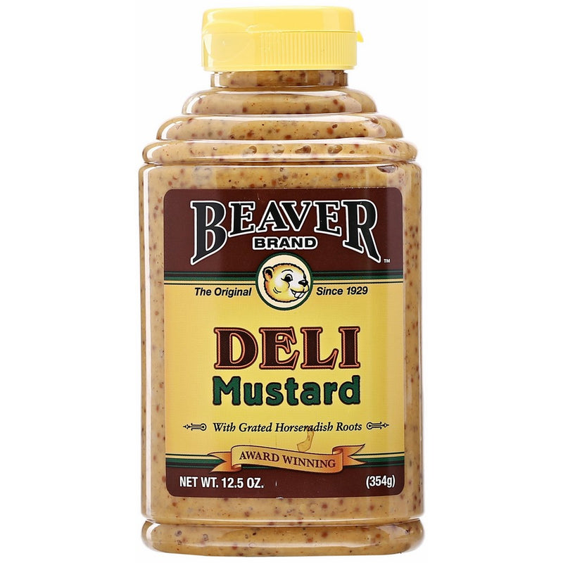 Beaver Deli Mustard, 12.5 oz