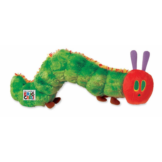 The World of Eric Carle, The Very Hungry Caterpillar Large Stuffed Animal, 12"