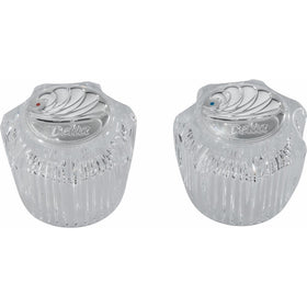 Delta Faucet RP23498 Two Clear Knob Handle Kit
