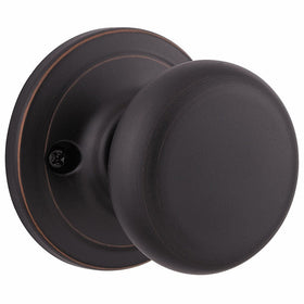 Kwikset Juno Half-Dummy Knob in Venetian Bronze