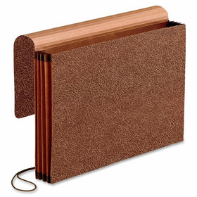 Pendaflex Premium Reinforced 3 Inch Expansion Wallets, Red Fiber, Legal Size (60373)