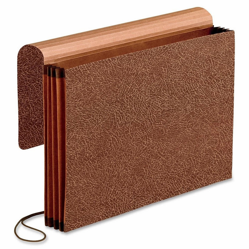 Pendaflex Premium Reinforced 3 Inch Expansion Wallets, Red Fiber, Legal Size (60373)