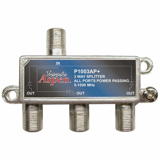 Eagle Aspen 500303 P1003ap 1000 Mhz Splitter (3 Way)