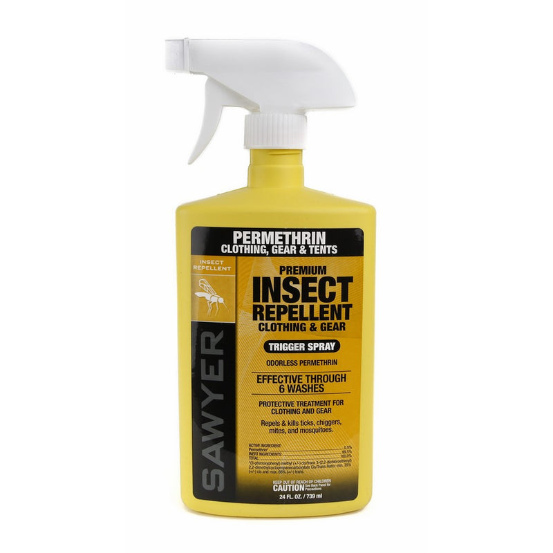 Sawyer Products SP657 Premium Permethrin Clothing Insect Repellent Trigger Spray, 24-Ounce