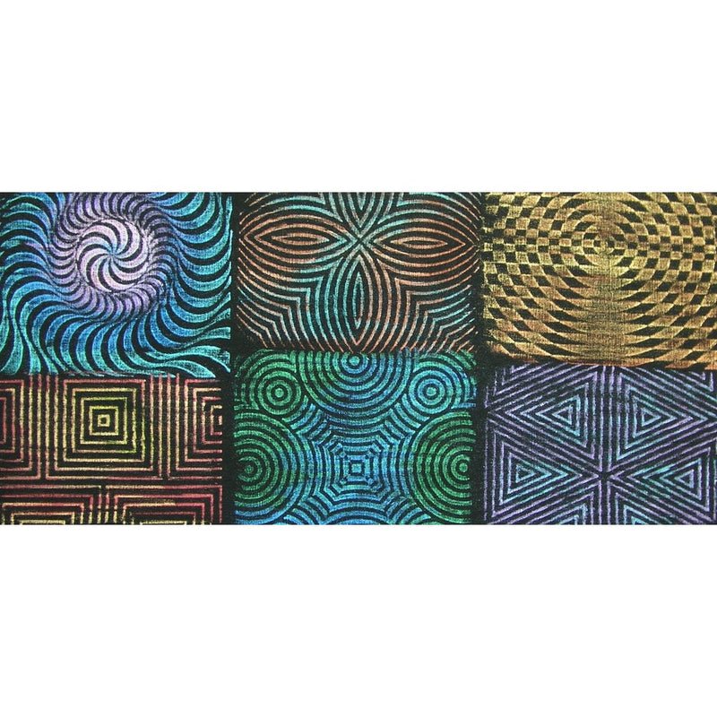 Cedar Canyon Jack Richeson Rubbing Plates, Set of 6