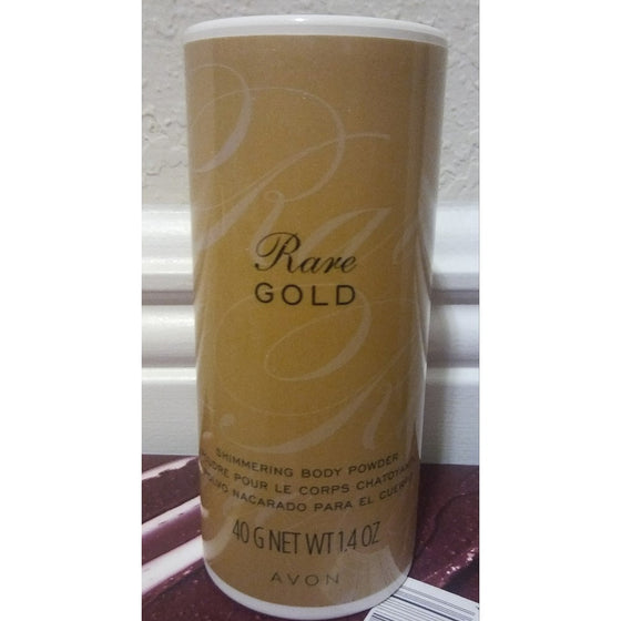 Avon Rare Gold Shimmering Body Powder