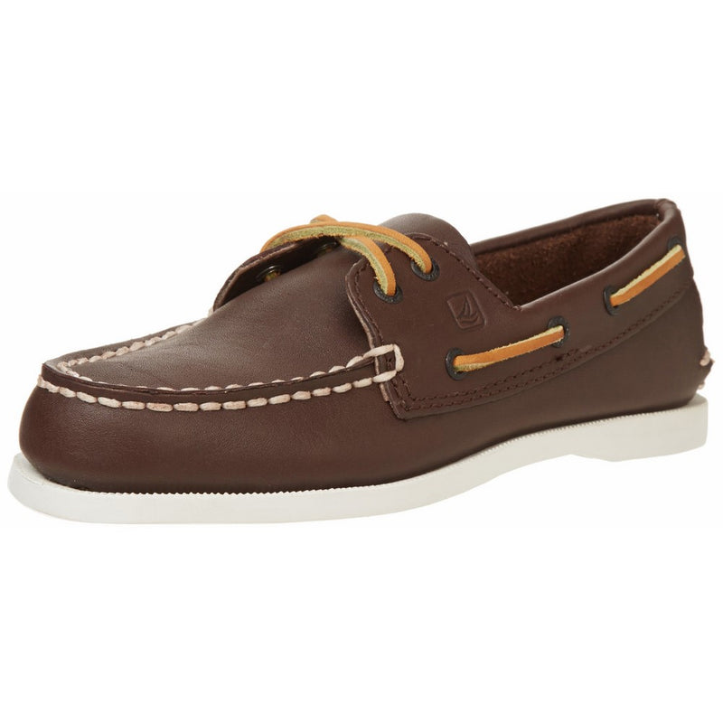 Sperry Top-Sider A/O Loafer, Brown Leather, 4M US Big Kid