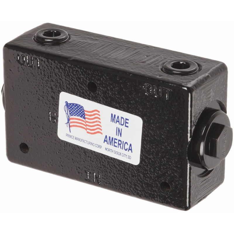 Prince RD-1450 Lock Valve, Double Pilot, Cast Iron, 3000 psi, 30 gpm, 1/2" NPTF