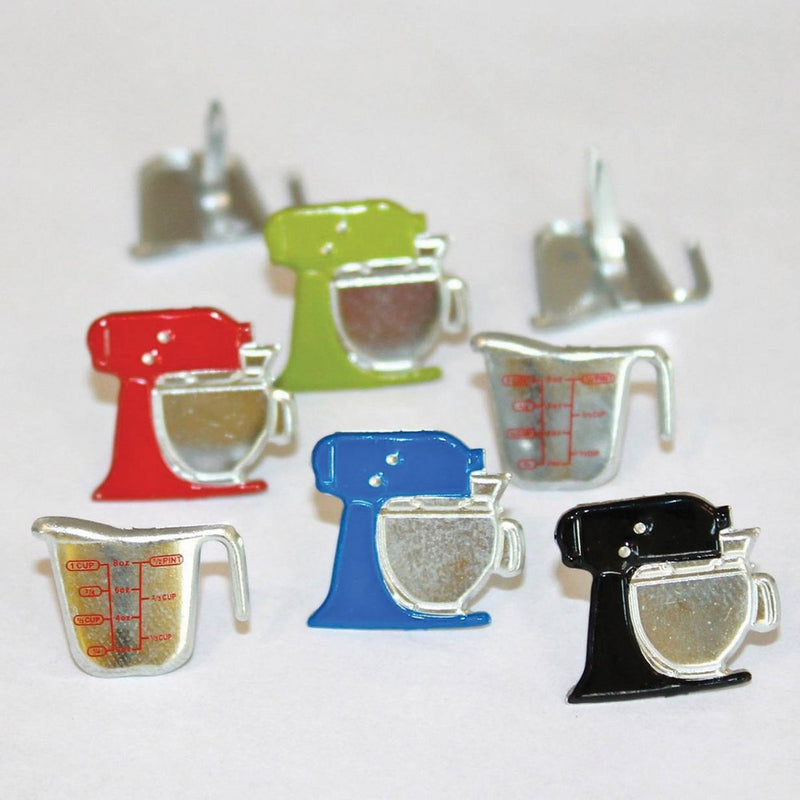 Eyelet Outlet Mixer and Cup Brads