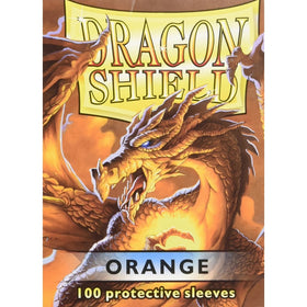 Dragon Shield Protective Card Sleeves (100 Count), Orange
