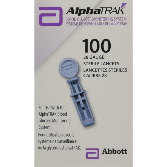 AlphaTRAK Lancets 28 gauge sterile