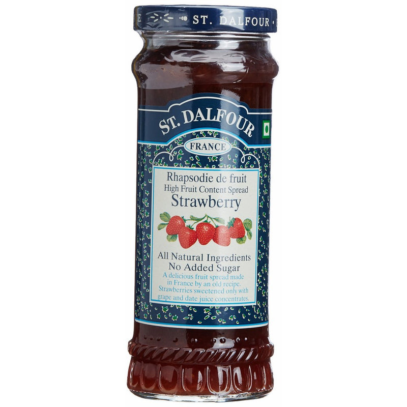 St. Dalfour All Natural Fruit Spread Strawberry -- 10 oz