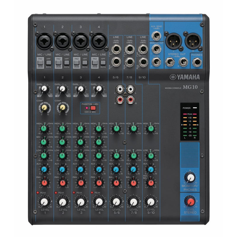 Yamaha MG10 10-Input Stereo Mixer