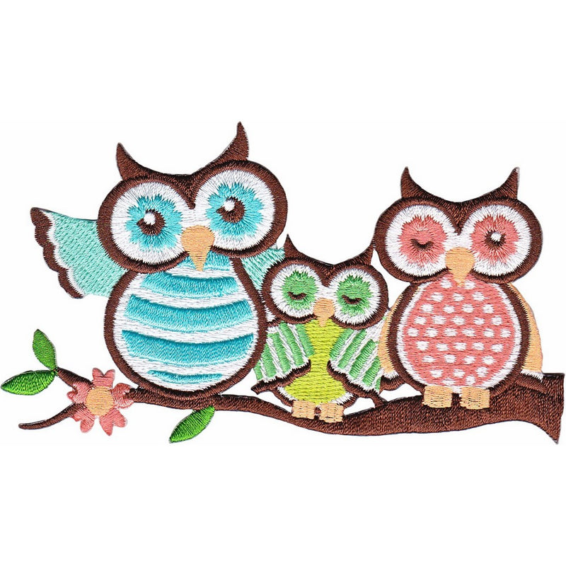 Application Animals 3 Owls Patch