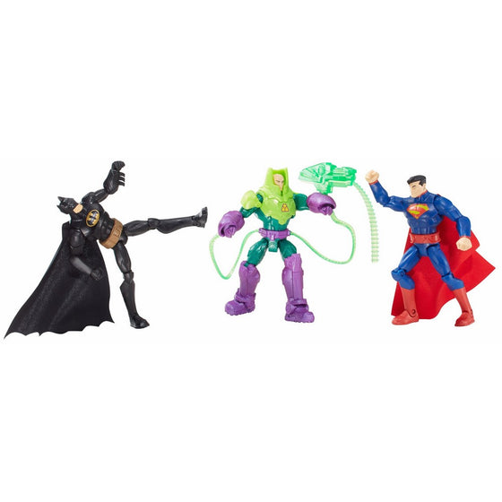 DC Comics Total Heroes Battle in a Box Figure (3-Pack)