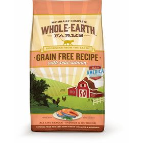 Whole Earth Farms Grain Free Recipe Dry Cat Food, Salmon, 10 lb.