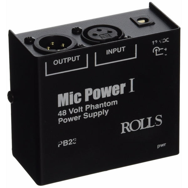 rolls PB23 1 Channel Phantom Power Adapter