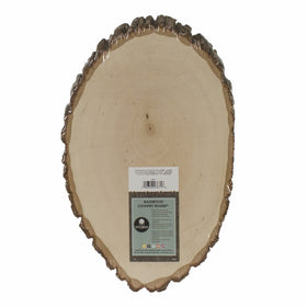Walnut Hollow Basswood Country Round, Large for Woodburning, Home Decor and Rustic Weddings