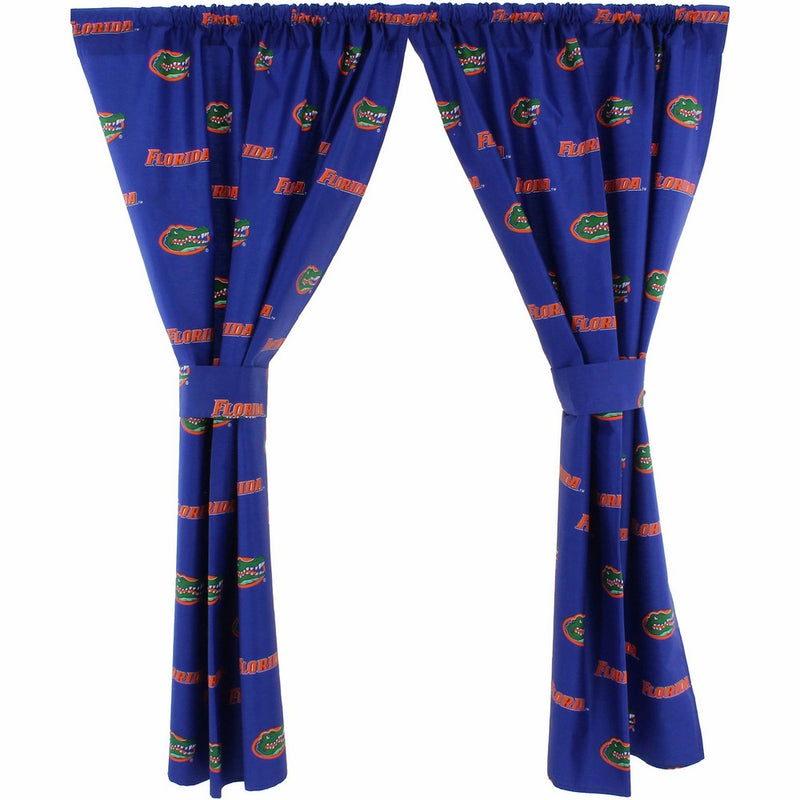 College Covers Florida Gators Printed Curtain Panels, 42" x 63"