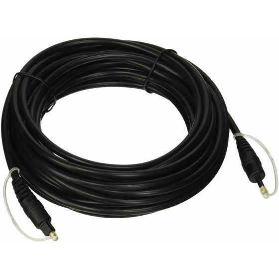 Monoprice 102833 25-Feet Optical Toslink to Mini Toslink 5-Meters Outside Diameter Molded Cable