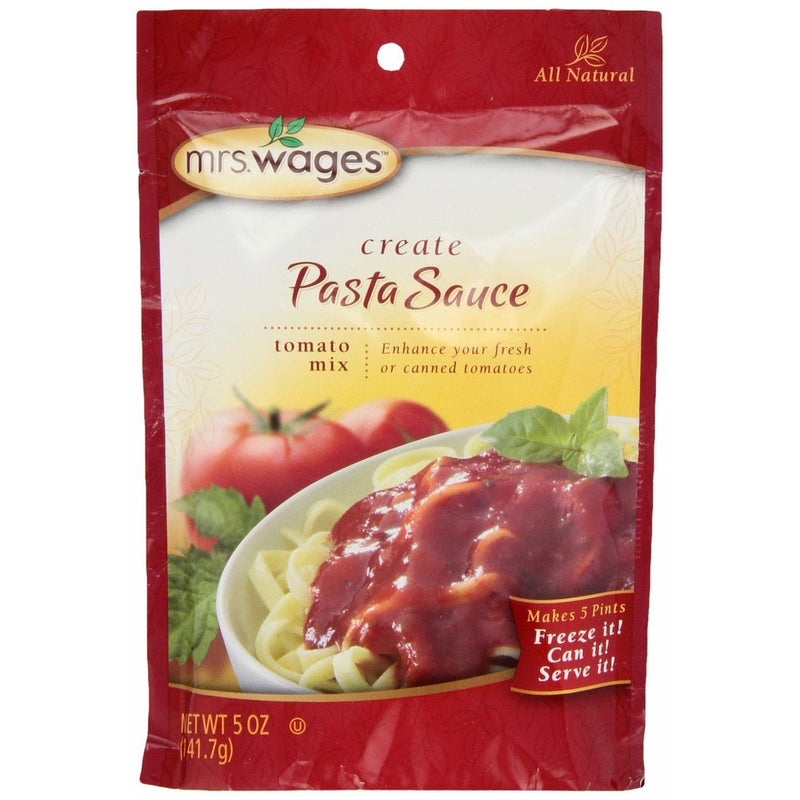Mrs. Wages Pasta, 5-Ounce Pouches (Pack of 6)