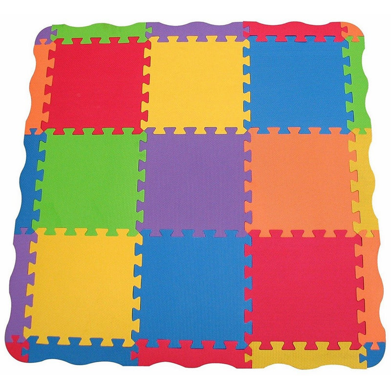 Edushape Solid Play Mat, 25 Count