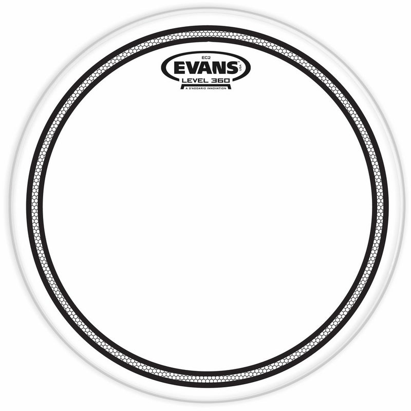 Evans EC2 Clear Drum Head, 8 Inch