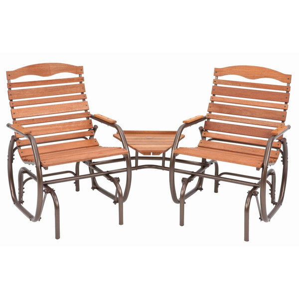 Jack Post CG-30Z Country Garden Glider Tete-a-Tete, Bronze