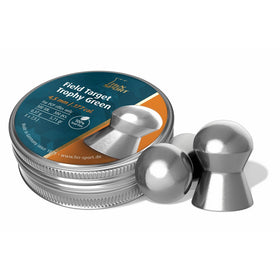 H&N Field Target Trophy Green Lead-Free Domed Airgun Pellets .177 Caliber / 5.56 Grains (300 Count)