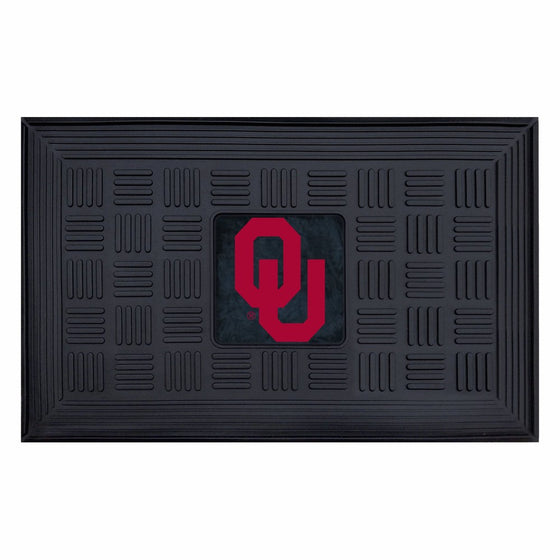 Fanmats NCAA University of Oklahoma Sooners Vinyl Door Mat