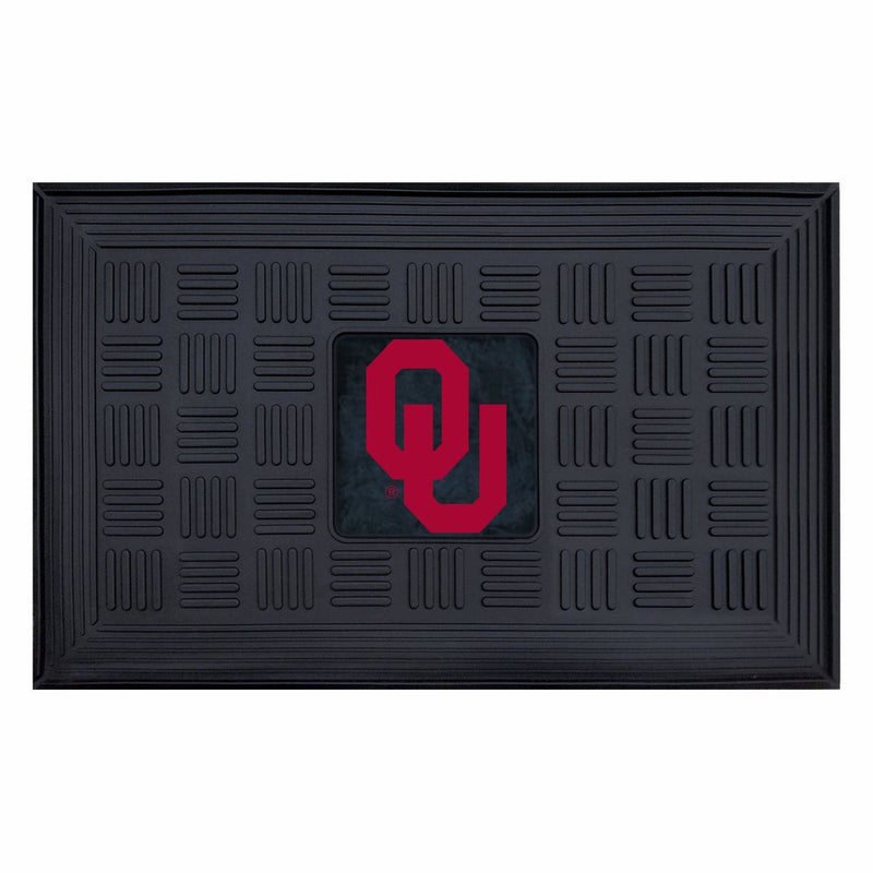 Fanmats NCAA University of Oklahoma Sooners Vinyl Door Mat