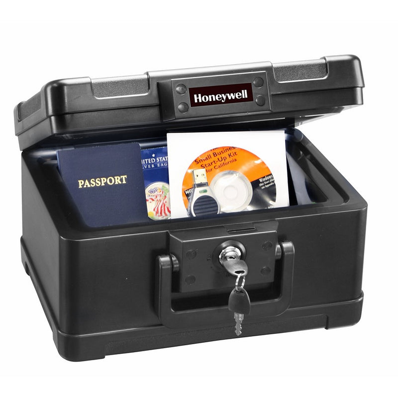 Honeywell 30 Minute Fire Safe Box Chest with Carry Handle, Small, 1101