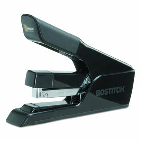 Bostitch EZ Squeeze75 Sheet Flat Clinch Stapler, Reduced Effort, Black (B875)