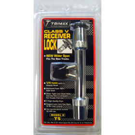 Trimax T5 5/8" Extended Chrome Receiver Lock