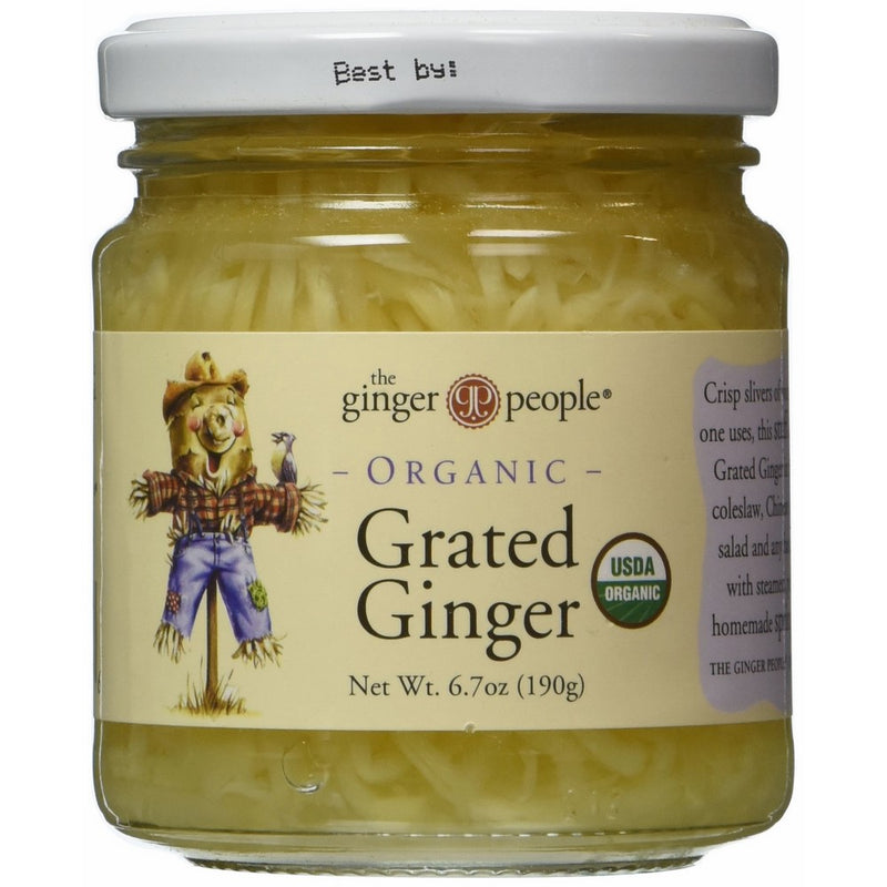 Ginger People Organic Grated Ginger, 6.7 oz