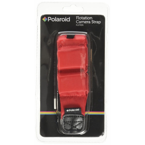 Polaroid Floating Wrist Strap Red for Underwater Waterproof Cameras/ Camcorders Housings