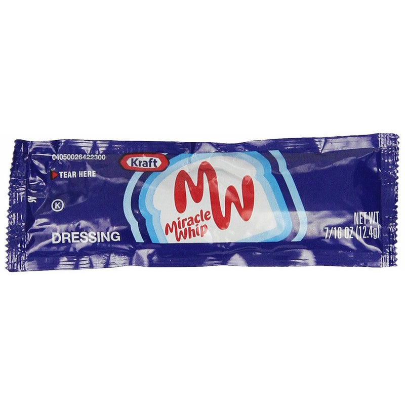 Kraft Miracle Whip.16 oz. packet, Pack of 200