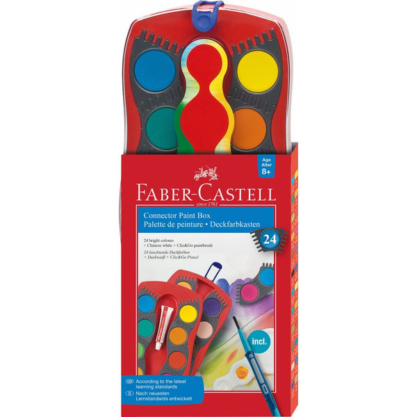 Faber-Castell - Connector Paint Box - Premium Art Supplies For Kids