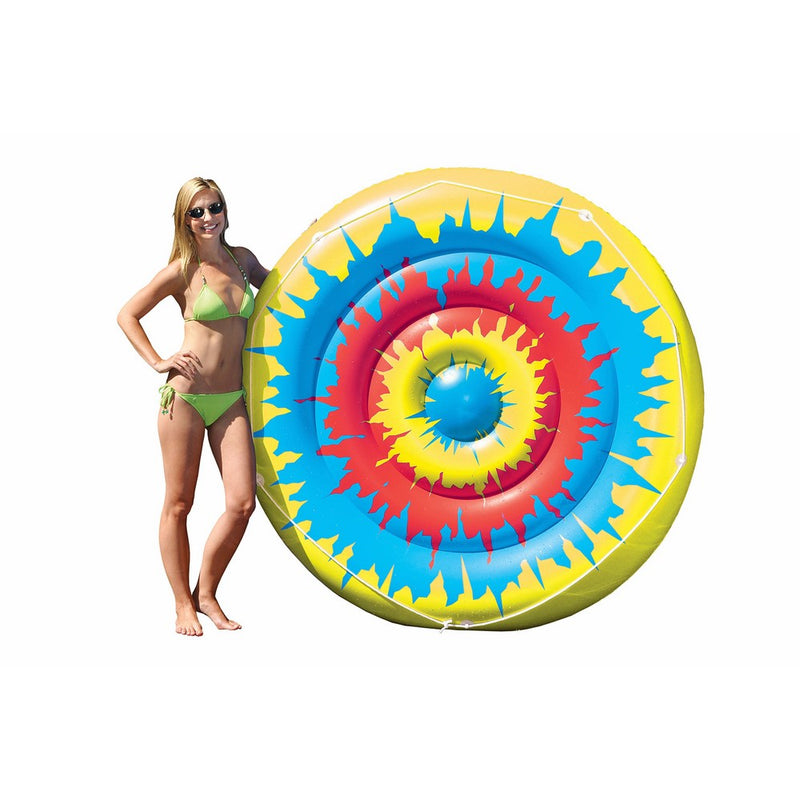 Swimline Tie Dye Island Inflatable Pool Toy